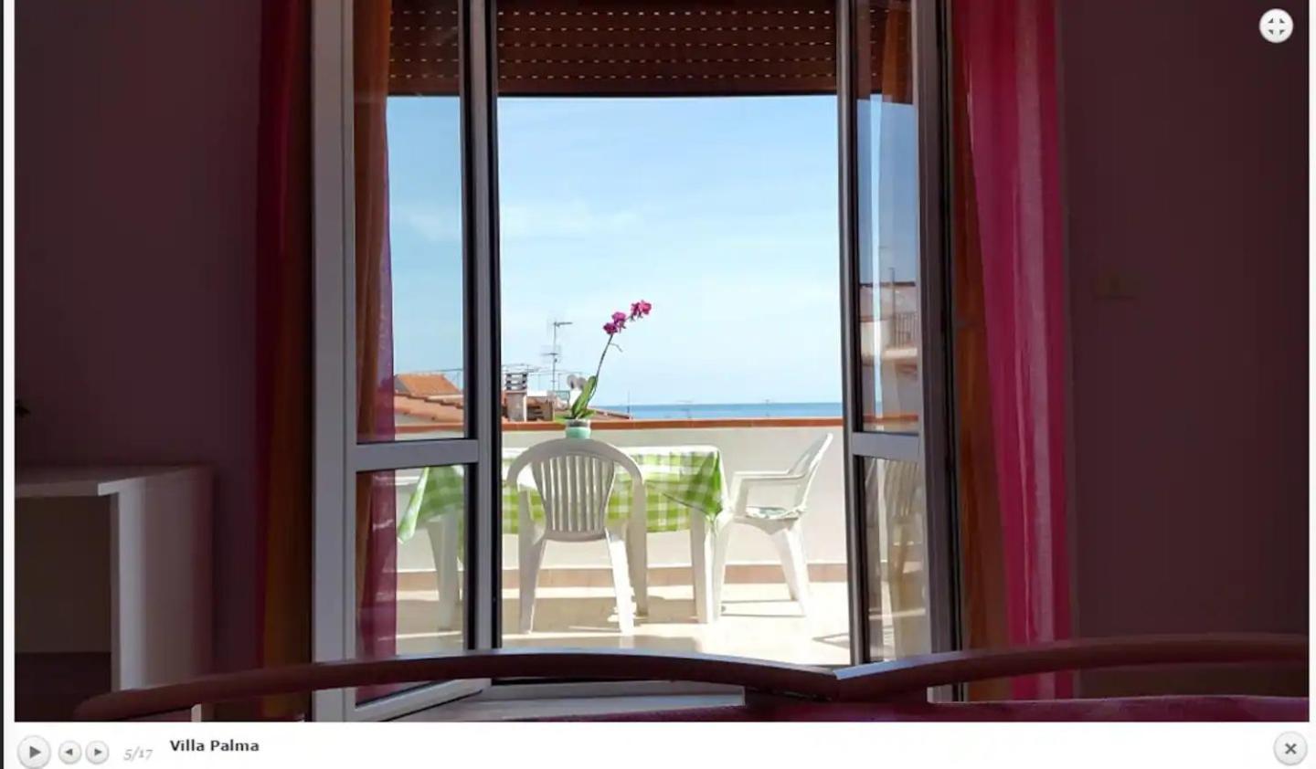 B&B Villa Palma Marina di Camerota Eksteriør bilde